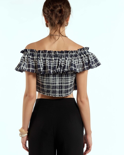 SIXDO G-B&amp;W Stripe Woven for Women